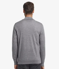 Cardigan con zip in Cashmere Ultrafine