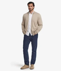 Cardigan con zip in Cashmere Ultrafine
