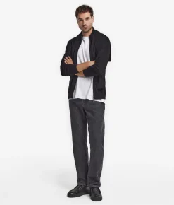 Cardigan con zip in Cashmere Ultrafine