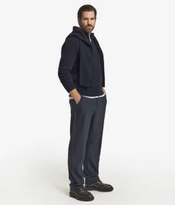 Cardigan con zip in Cashmere Ultrasoft