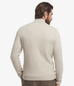 Cardigan con zip in Cashmere Ultrasoft