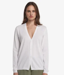 Cardigan in cotone fresh