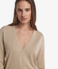 Cardigan in cotone fresh