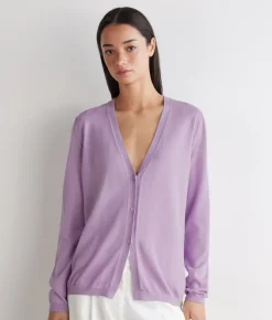 Cardigan in cotone fresh