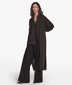 Cardigan lungo in Cashmere Ultrafine