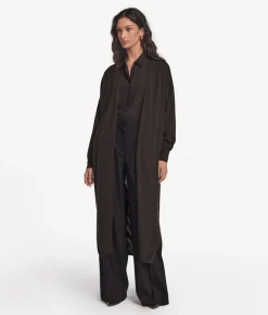 Cardigan lungo in Cashmere Ultrafine