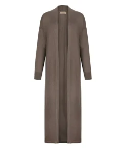 Cardigan lungo in Cashmere Ultrafine