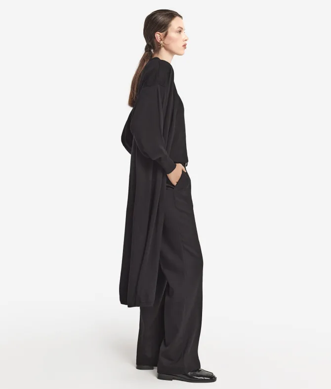 Cardigan lungo in Cashmere Ultrafine