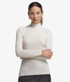 Dolcevita a costina in Cashmere Ultrafine