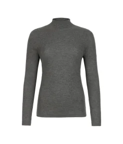 Dolcevita a costina in Cashmere Ultrafine