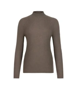 Dolcevita a costina in Cashmere Ultrafine