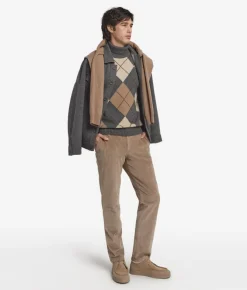 Dolcevita a rombi in Cashmere Ultrasoft