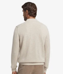 Dolcevita con motivo Fisherman in Cashmere Ultrasoft