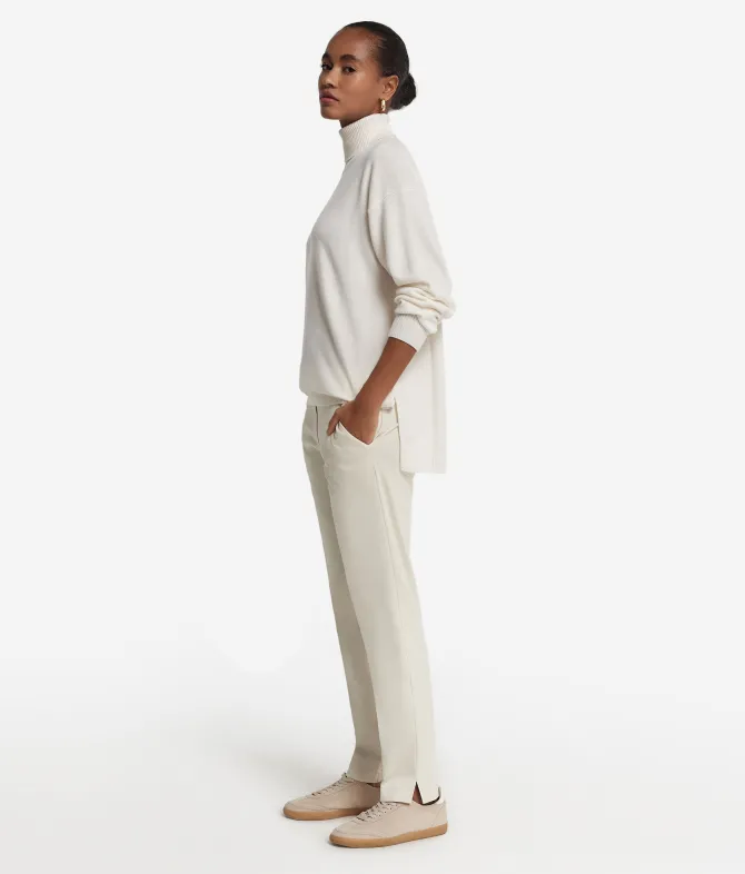 Dolcevita con spacchi in Cashmere Ultrasoft