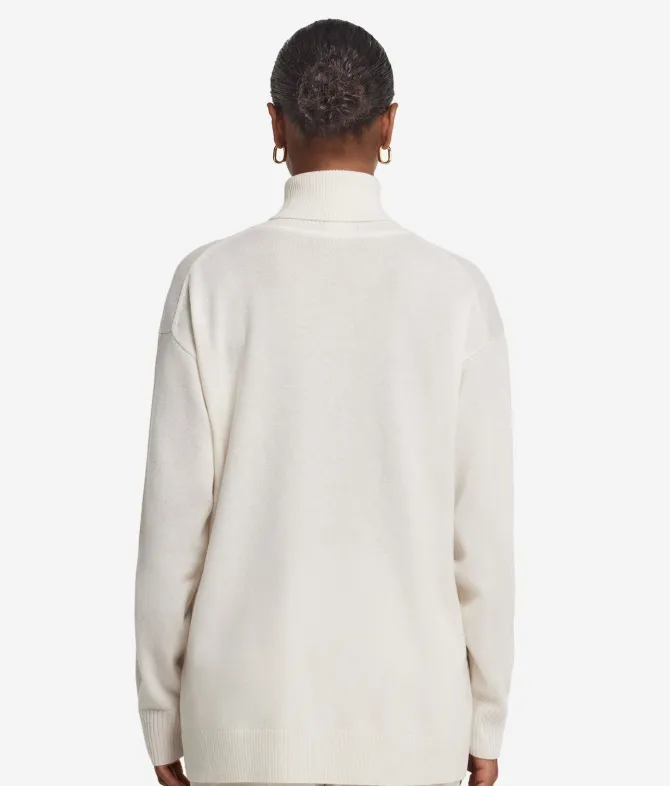 Dolcevita con spacchi in Cashmere Ultrasoft