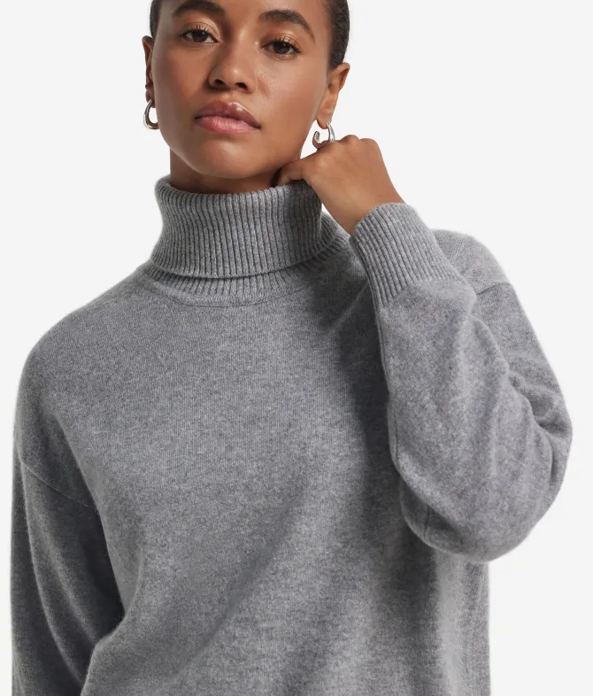 Dolcevita con spacchi in Cashmere Ultrasoft