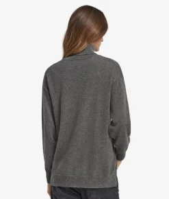 Dolcevita con spacchi in Cashmere Ultrasoft