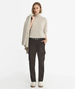 Dolcevita con spacchi in Cashmere Ultrasoft