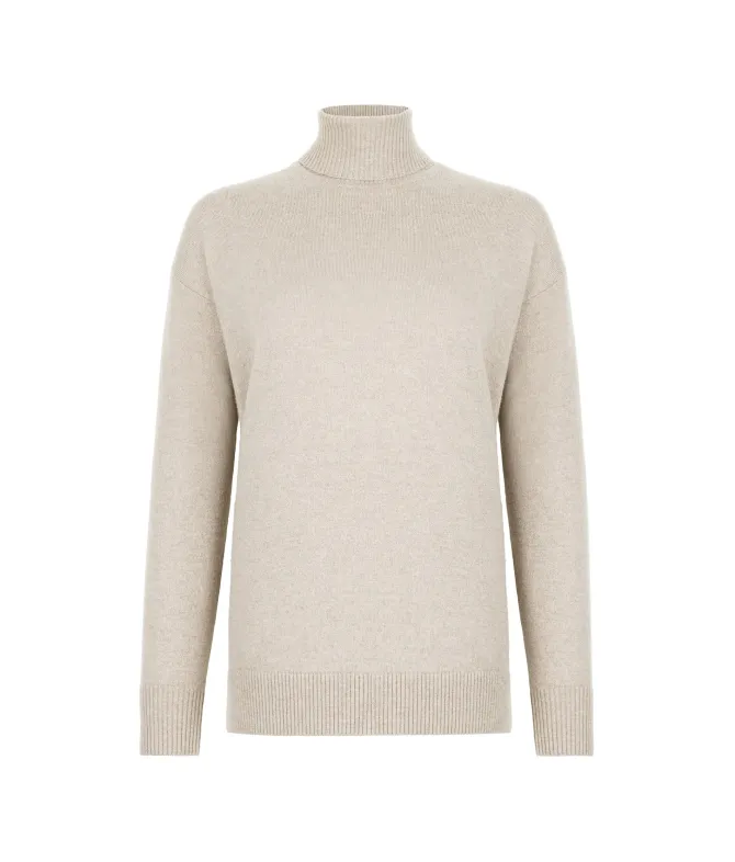 Dolcevita con spacchi in Cashmere Ultrasoft