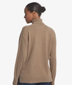 Dolcevita con spacchi in Cashmere Ultrasoft