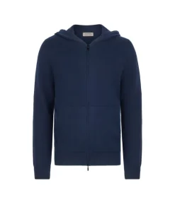 Felpa con zip in Cashmere Ultrasoft