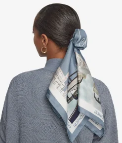Foulard città in seta
