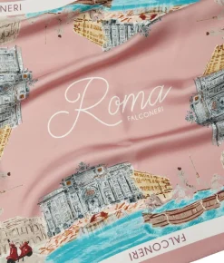 Foulard città in seta