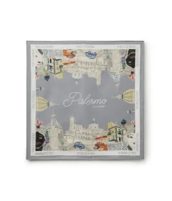 Foulard città in seta