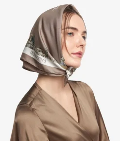 Foulard città in seta