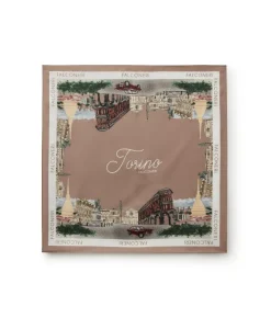 Foulard città in seta