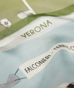 Foulard città in seta