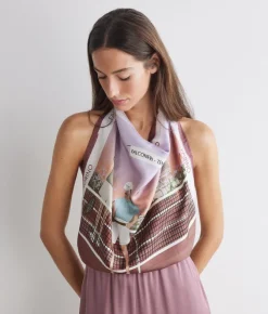Foulard città in seta