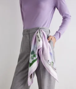 Foulard città in seta