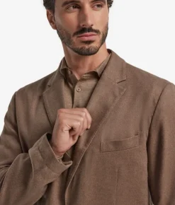Giacca in cashmere e seta