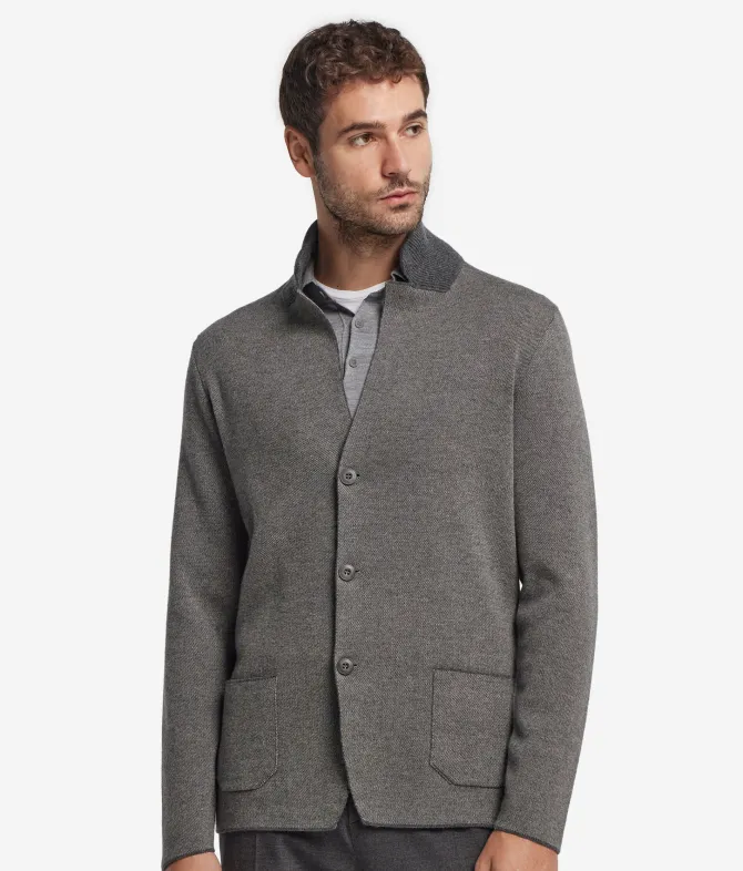 Giacca in tweed