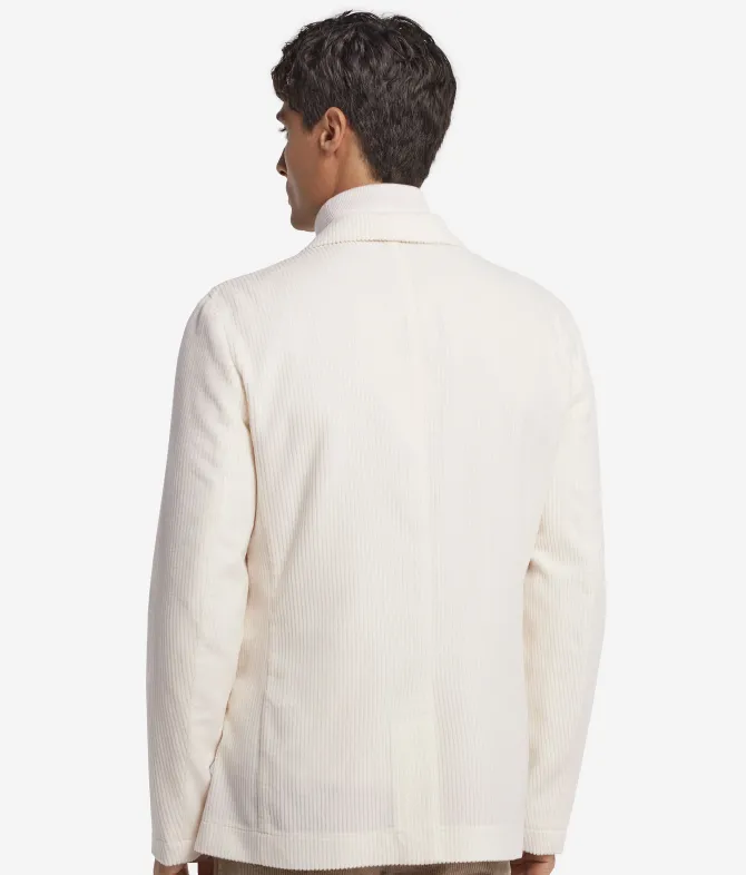 Giacca in velluto di lana e cashmere