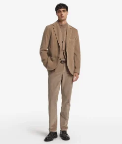 Giacca in velluto di lana e cashmere