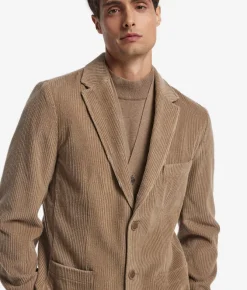 Giacca in velluto di lana e cashmere
