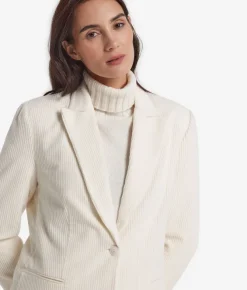 Giacca in velluto di lana e cashmere