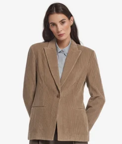 Giacca in velluto di lana e cashmere