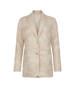 Giacca jacquard in cotone