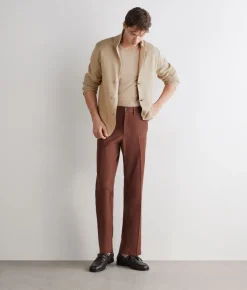 Giacca punto stoffa in lino cotone