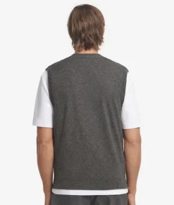 Gilet a coste in Cashmere Ultrasoft