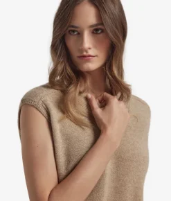 Gilet in Cashmere Undyed Ultrasoft