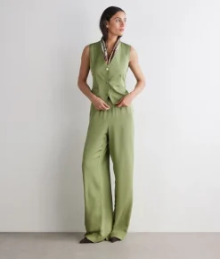 Gilet in raso opaco