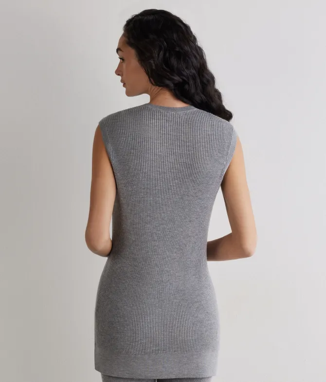 Gilet yoga in cashmere