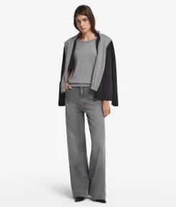 Girocollo a maniche corte in Cashmere Ultrafine