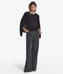 Girocollo a maniche corte in Cashmere Ultrafine