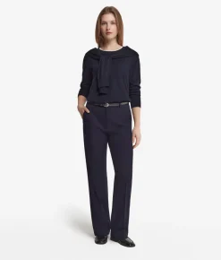 Girocollo con spacchi in Cashmere Ultrafine