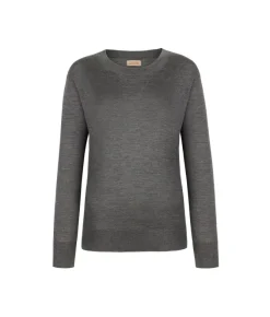 Girocollo con spacchi in Cashmere Ultrafine